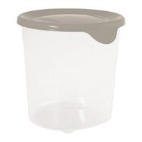 Maisto indas apvalus 1 l Fresh&Go smėlio spalvos