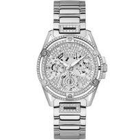 Women's minimalist diamond-set watch, stainless steel bracelet, fashionable ladies' watch, model GW0464L1