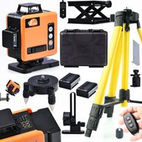Lazerinis nivelyras Rosfix ROT16L-L – 16 linijų, Savaime išsilyginantis, IP54, Trikojis 43–120 cm Komplektas