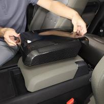 For Land Rover Defender 90 110 130 -2023 ABS Carbon fiber Car Armrest Box Storage Box Cover Trim Stickers Car Carbon fiber