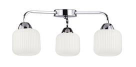 Lubų lempa Candellux Cromado 3xE27 3x60W stikliniai gaubtai chromuota apdaila