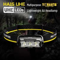NITECORE HA15 UHE 400lm AA Battery Outdoor Headlamp