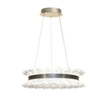 Pakabinamas šviestuvas Candellux Tolosa LED 30 W, sidabrinis kristalas