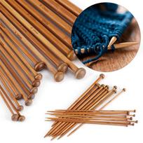36 vnt./rinkinys Bambukinės mezgimo virbalai pradedantiesiems Profesionali rinkinys megztinių nėrimo kabliukų 18 dydžių Iš „DIY Knitting“ 36pcs/set