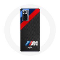 Dėklas Xiaomi Redmi Note 10 Pro BMW M Logo anglies pluošto