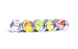 6 vnt BA9S LED lemputė, T4W ​​12V CANBUS 140lm spalvos Balta