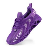 2024 m. moteriški madingi laisvalaikio sportiniai batai, bėgimo batai, kvėpuojantys tinklelio batai 36-42 36 violetinė