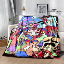 NUOSTABUS SKAITMENINIS CIRKAS Animacinis pledas Šilti flaneliniai pledai Minkštas jaukus pledas Sofos kelioninis pledas lovos paklodės Gimtadienio dovana 30x40in