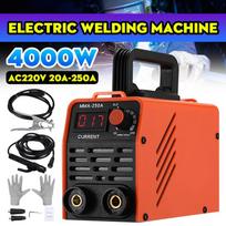 250A 6.5KVA Inverterinis Elektrinis Lanko Suvirintojas Suvirinimo Aparatas Nešiojamas Pilnai Automatinis Suvirinimas Atvirkštinis Suvirintojas Suvirinimo Darbams 4000W Welding Machine Set