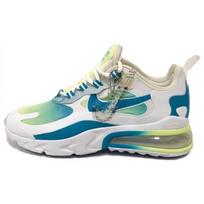Nike Air Max 270 Comfortable Versatile Shock Absorbing Durable Low Top Casual Shoes Kids Casual Shoes White BV3387-101 36.5