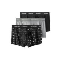 Calvin Klein Patogios kvėpuojančios bokseriai 3 vnt. pakuotė Vyriški apatiniai įvairių spalvų U2664GYKS S gray