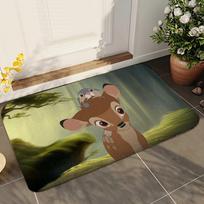 1pc  Disney Bambi Bathroom Absorbent Mats Anti-Slip Mats Home Decor Supplies Carpets Home Kitchen Floor Mats 40x60cm