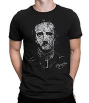 Edgar Allan Poe Vintage T-Shirt  Loose and Breathable Men's and Women's Same Crew Neck Pure Cotton T-shirt S
