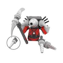KDL828 Anime Games Skibidi Toilet Model Bricks Dolls Mini Action Toy Figures Building Blocks Boys Children's Toy