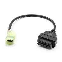 OBD2 Cable For Honda 4Pin 6Pin Motorcycle to OBDII 16 Pin Cable 4 Pin/6 Pin Plug Cable Motorbike Diagnostic Extension Cable