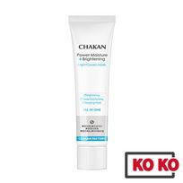 [Chakan] Galingai drėkinanti + skaistinanti naktinė kaukė-kremas 40 ml 40ml white