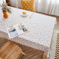 Viniliniai staltiesės stačiakampiams stalams, staltiesė vandeniui atspari gėlių rašto PVC, tvirta vinilinė staltiesė stačiakampiam stalui virtuvei, lauko 60x90cm