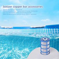 Solar Pool Ionizer Parts Replacement Kit Copper Anode Spring Basket Screen Ionizer Purifier Cleaner Parts Solar Pool Ionizer CHINA