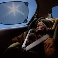 5 vnt. Automobilio saulės skydelis Automobilio langų uždangalas šoniniam ir galiniam langui su siurbtukais Automobilio saulės uždangalas juoda