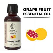Greipfrutų 100% grynas eterinis aliejus subalansuoja nuotaiką, mažina stresą ir spaudimą Volume=10ml