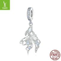 Fantasy Smart Douyu Diy Bracelet Necklace Pendant, Inlaid With Opal S925 Sterling Silver Beads