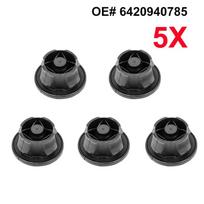 5x Automobilio variklio dangteliai Guminis kilimėlis Mercedes Benz Variklio dangčio apdaila Guminis tvirtinimo tarpiklis Bung Absorber Priedai 6420940785