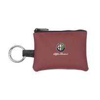 Skirta Alfa Romeo Odinis Automobilio Raktų Dėklas Monetoms Piniginė Mini Kortelių Dėklas Automobilio Interjeras Skirta Alfa Romeo 4C 159 166 Spider Giulia Giulietta balta