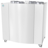 Systemair SAVE VTC 700 L; priešpriešinis šilumokaitis.