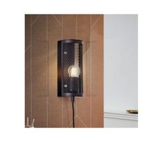 Brilliant - Sieninis šviestuvas MAZE 1xE27/40W/230V juoda