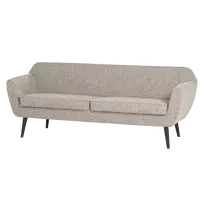 Sofa Rocco, 75 x 187 x 82 cm, audinys, ruda