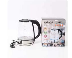 Virdulys Virdulys Stiklinis elektrinis virdulys su LED apšvietimu MARADO 2L 1500W