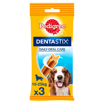 PEDIGREE DentaStix (vidutinių veislių šunims) dantų priežiūros skanėstas šunims 3 vnt. - 77g