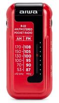 Nešiojamas radijo imtuvas Aiwa R-22RD, raudona sp.