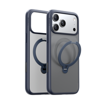 Dėklas Torras Ostand Q3 Spin, vidurnaktinės mėlynos spalvos – iPhone 17 Pro Max