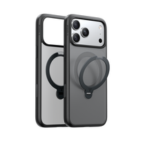 Dėklas Torras Ostand Q3 Spin, juodas – iPhone 17 Pro