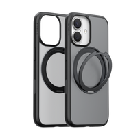Dėklas Torras Ostand Pro, juodas — iPhone 17