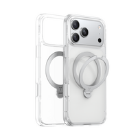 Dėklas Torras Ostand Q3 Spin, skaidrus - iPhone 17 Pro