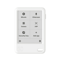 Ledger Nano Gen 5 Glacier White — kriptovaliutų aparatinė piniginė su atkūrimo raktu