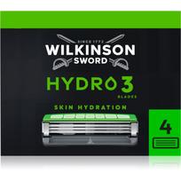 Wilkinson Sword Hydro3 atsarginės galvutės 4 vnt.
