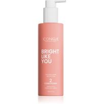 ICONIQUE Professional BRIGHT LIKE YOU Colour & Shine Protection Conditioner atkuriamasis kondicionierius dažytiems plaukams 250 ml
