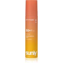 Attitude Sunly Tropical Coco mineralinis deginimosi purškiklis SPF 50+ 75 ml