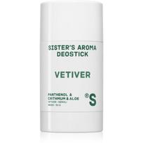 Sister's Aroma Vetiver Deostick pieštukinis dezodorantas nuo kvapų ir prakaitavimo 50 g