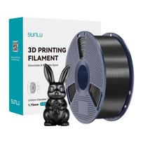 Sunlu PLA+ Silk Filament juodos spalvos