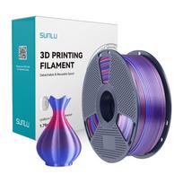 Sunlu PLA+ Silk Filament Rainbow 02