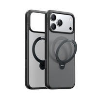 Torras Ostand Q3 Spin, juodos spalvos – Apple iPhone 17 Pro