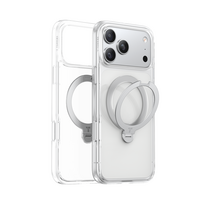 Torras Ostand Q3 Spin, skaidrus – Apple iPhone 17 Pro Max