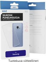 Wave silicone case, Samsung Galaxy A70, transparent (-SILICON-A70-T)