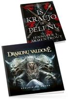 KNYGŲ RINKINYS. Iš kraujo ir pelenų + Drakonų valdovė. Spalvinimo knyga - Jennifer L. Armentrout
