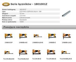 BOSTITCH KABĖS 80 10mm 10M plotis 12,8mm