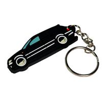 Raktų pakabukas BMW E46 KC0016, 6 cm, juoda sp.
